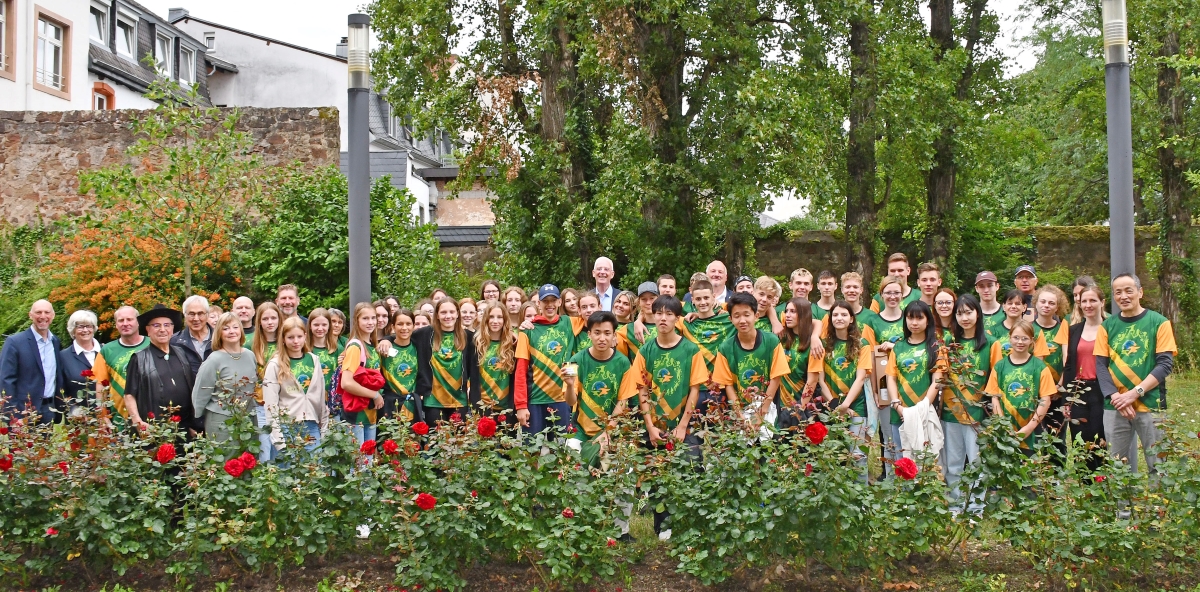Sportjugend Weimar: 7 Sportlerinnen beim Internationales Jugendjugendcamp in Trier